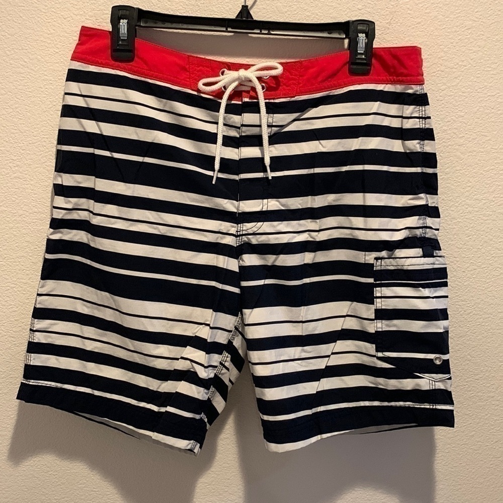 J. Crew original Swimwear. 100% Nylon. White mesh lining. Size 33.